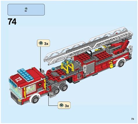 60112 Fire Engine - LEGO instructions and catalogs library