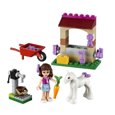 LEGO Friends Olivia's Newborn Foal (41003) | Lego friends, Lego friends ...