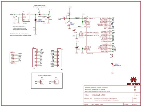 Nano to ATMEGA328P on the PCB - Is this Schematic correct ...