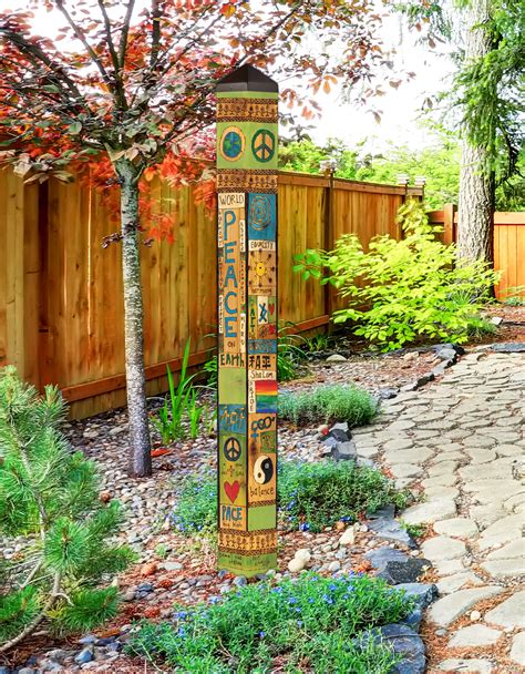 Studio M Peace Garden Pole Garden Art & Reviews | Wayfair