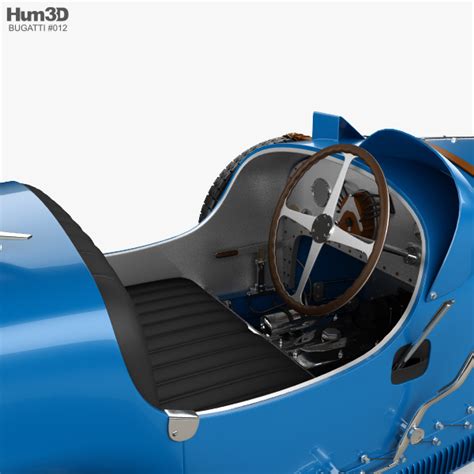 Bugatti Type 35 with HQ interior 1924 3D model - Download Sports car on ...