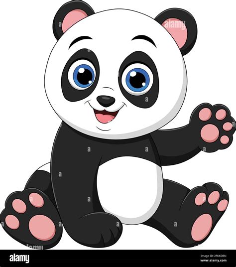 Cartoon panda hi-res stock photography and images - Alamy