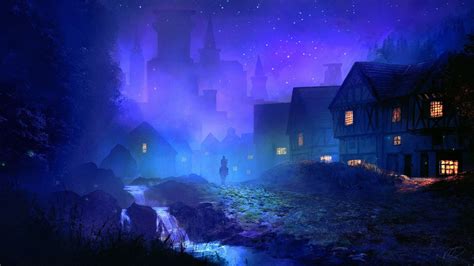 🔥 [20+] Night Village Wallpapers | WallpaperSafari