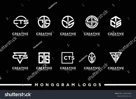 Cts Logo Designs Set Vector Stock Vector (Royalty Free) 2109134036 ...