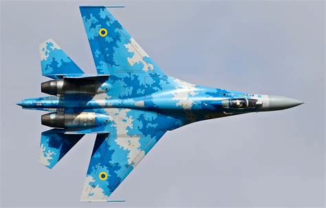 Wallpaper Fighter, Ukraine, Su-27, Ukrainian air force images for ...