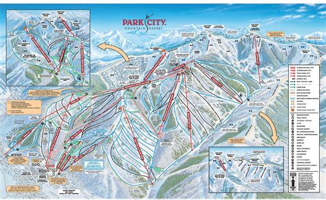 Park City piste map