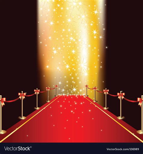 Red carpet Royalty Free Vector Image - VectorStock