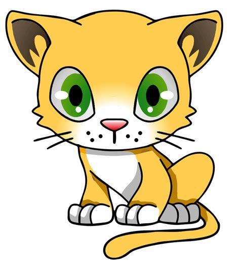 Cartoon Cat - Openclipart