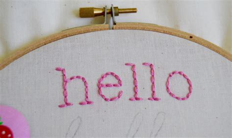 Back Stitch: Tutorial and Patterns