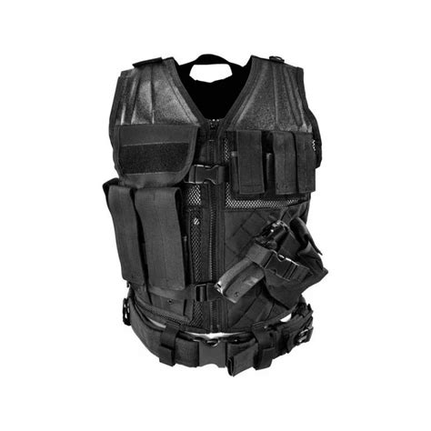 American SWAT Team Tactical Black Vest