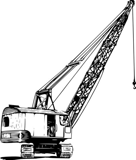 OnlineLabels Clip Art - Crane