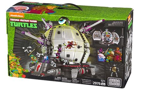 TMNT Mega Bloks Teenage Mutant Ninja Turtles Technodrome Lego Play Set ...