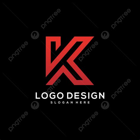 Kh Logo Huruf Ikon Desain Template Elemen Font Lambang Hitam Vektor ...