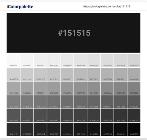 Matt Black information | Hsl | Rgb | Pantone