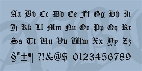 Cloister Black Windows font - free for Personal | Commercial