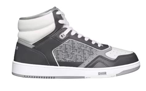 Dior B27 High Top Anthracite Gray White Sneakers | WHAT’S ON THE STAR?