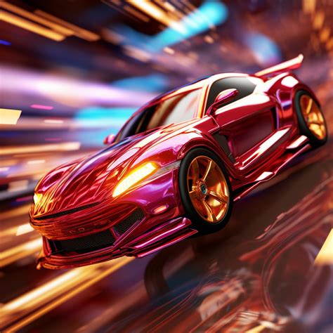 Red Toy Race Car Performing High-Speed Jump Over World Map - Free Image ...