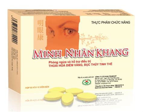 Minh Nhãn Khang là thuốc gì? Công dụng & liều dùng Hello Bacsi