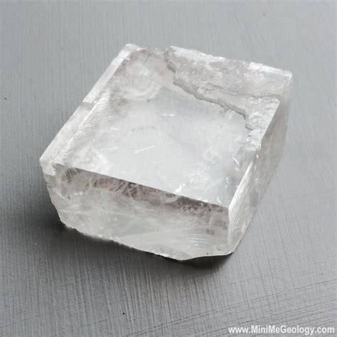 Iceland Spar Calcite Mineral - Mini Me Geology