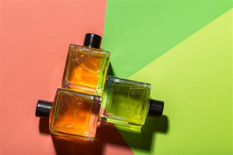 Premium Photo | Beautiful bottle of perfume