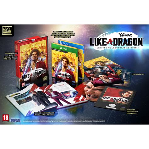 Yakuza: Like a Dragon - PS4 Limited Edition - Pix'n Love Publishing