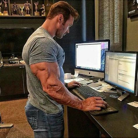 Buff Guy Typing on a Laptop Template #4 | Buff Guys Typing on Laptops ...