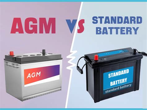 Comprehensive comparison of agm vs standard battery - The Best lithium ...