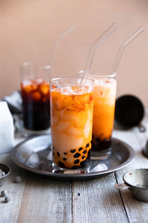 Boba Tea Recipe (How to Make Thai Bubble Tea) - The Forked Spoon