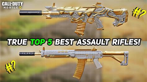 Top 5 best Assault Rifles in Cod Mobile Season 7 #codm - YouTube