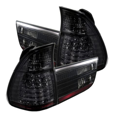 SPYDER BMW E53 X5 4PCS LED Tail Lights - Smoke - ALT-YD-BE5300-LED-SM ...