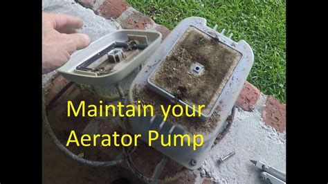 Don't Forget to Maintain Your Septic Aerator Pump - YouTube