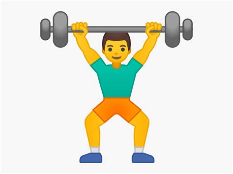 Gym Emoji, HD Png Download - kindpng