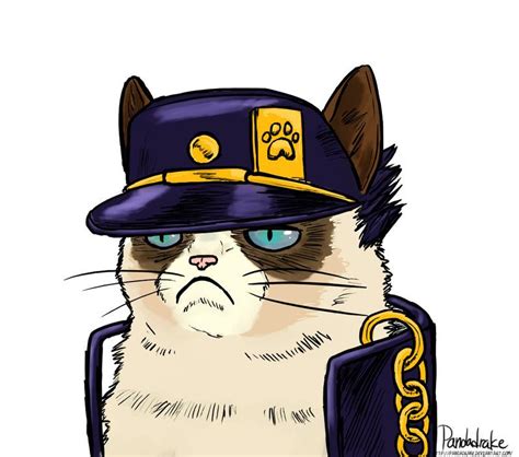 The Grumpiest Joestar by Pandadrake on DeviantArt | Tatouage de chat ...