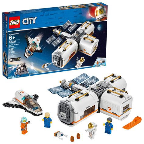 Buy LEGOCity Space Lunar Space Station 60227 Space Station Building Set ...