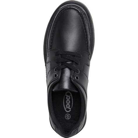 Buy Pod Junior Boys Luke Lace Up School Shoes Black