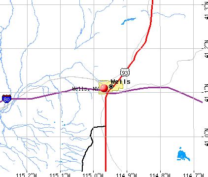 Wells, Nevada (NV 89835) profile: population, maps, real estate ...