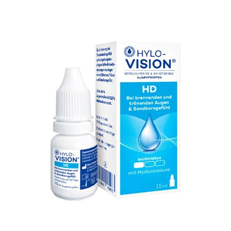 Hylo-Vision Hd Eye Drops | Tired & dry eyes | VicNic.com