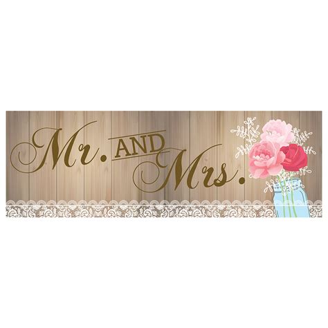 Rustic Wedding Banner – PARTYLAND MONTERREY