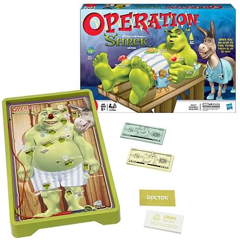 Shrek Goes Fourth Edition Operation Game - Entertainment Earth