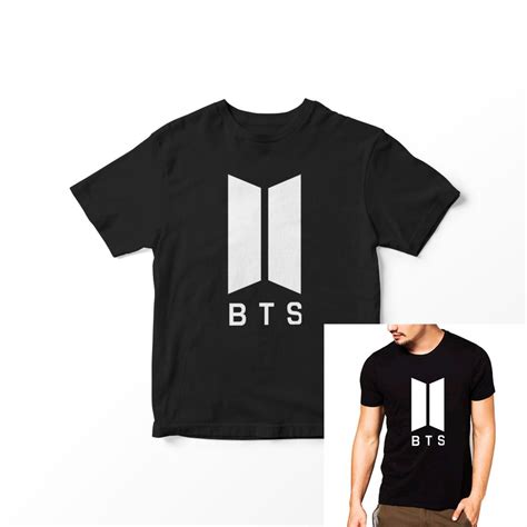 BTS T-SHIRT WITH LOGO