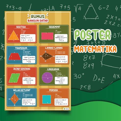 Poster Rumus Matematika Imagesee - Riset