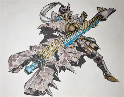 Hunting Horn (Monster Hunter) by 8-BitNation on DeviantArt