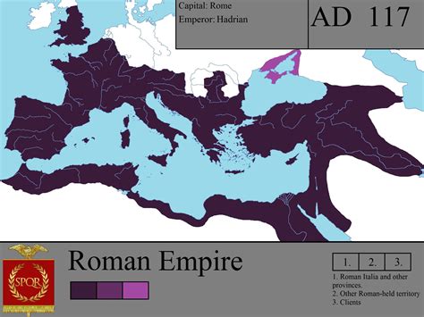 The History of the Romans: Every Year | Roman empire, Roman empire map ...