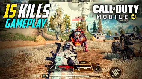 Call of Duty Mobile 15 Kills Solo vs Squad Pro Gameplay - YouTube