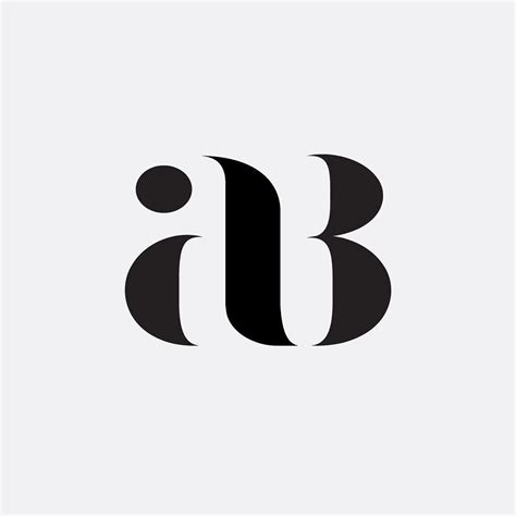 “AB” Monogram Project by Hope Meng on Inspirationde