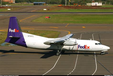 Fokker F-27-500 Friendship - FedEx Feeder (Mountain Air Cargo ...