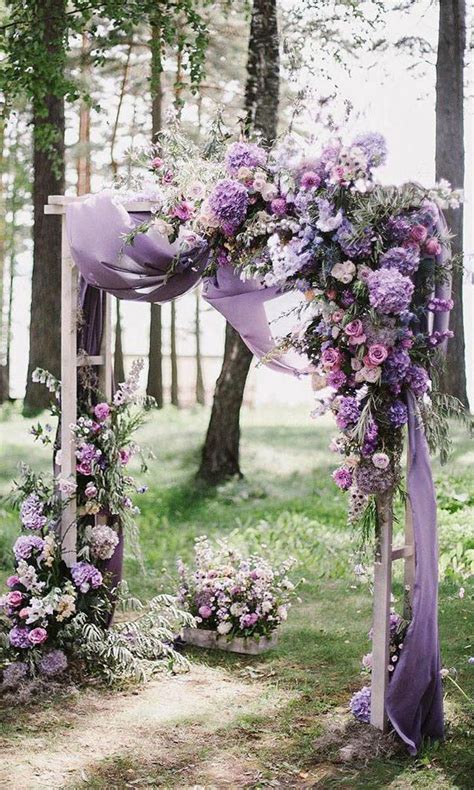 Purple and Grey Wedding Color Palettes for 2020 Lilac Wedding Themes ...