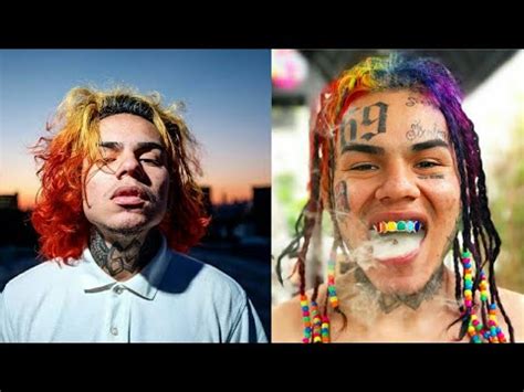 TEKASHI69 | 6ix9ine RAINBOW hair review - YouTube