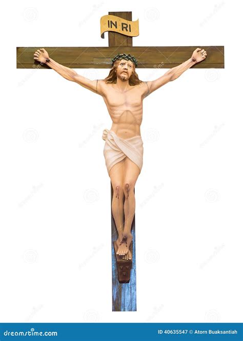 Jesus Christ On The Cross Stock Photo - Image: 40635547