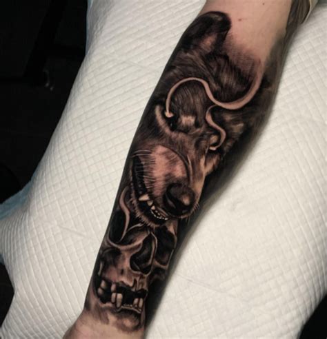 90 Influential And Bold Alpha Wolf Tattoo Ideas And Designs For Men ...